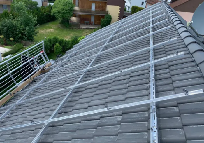 Photovoltaik Installation in 71397 Leutenbach