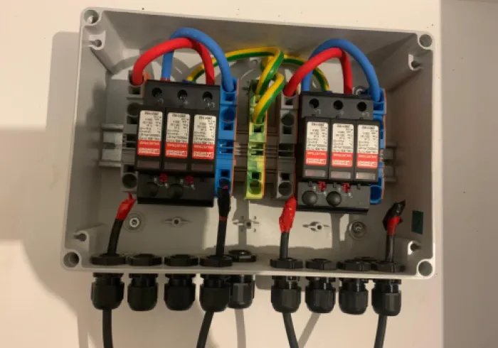 Photovoltaik Installation in 71397 Leutenbach
