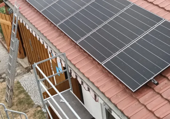 Photovoltaik Installation in 75053 Gondelsheim