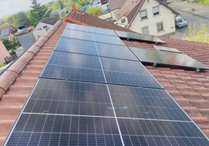 Photovoltaik Installation in 76437 Rastatt
